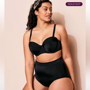 Vivien Contour Plus-Sized High Waisted Bikini